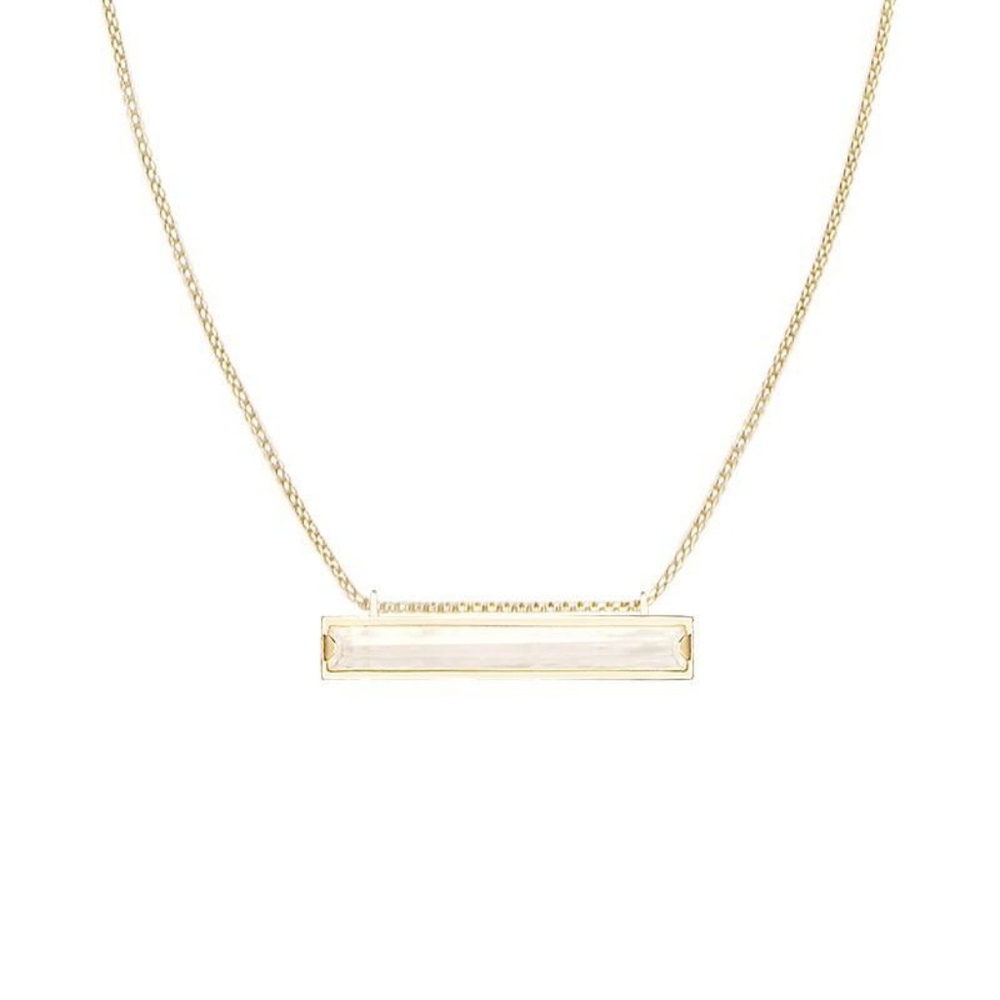 Kendra Scott Eleanor Gold Necklace in Ivory Pearl